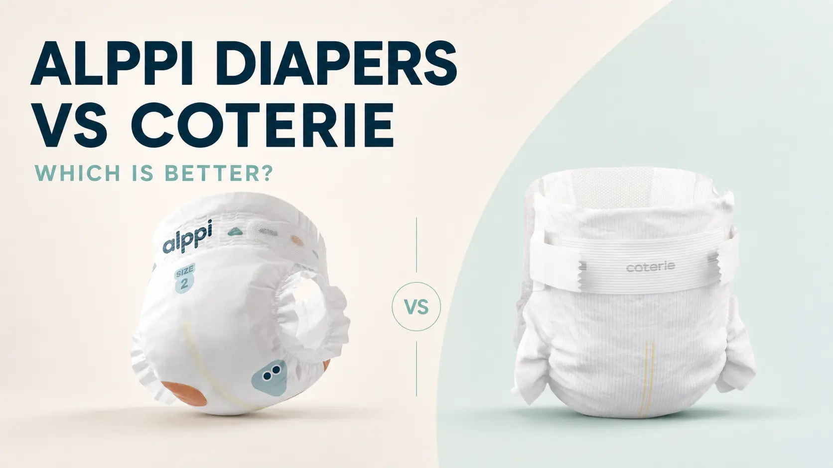 Alppi Diapers vs Coterie