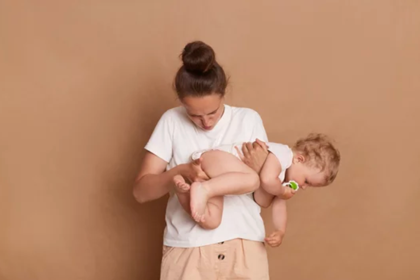 diaper blowout