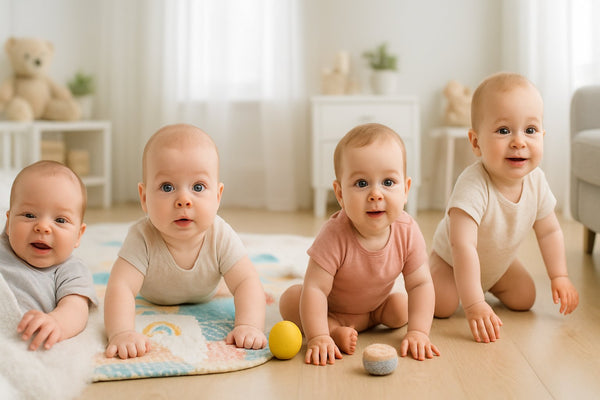 Baby milestones by month