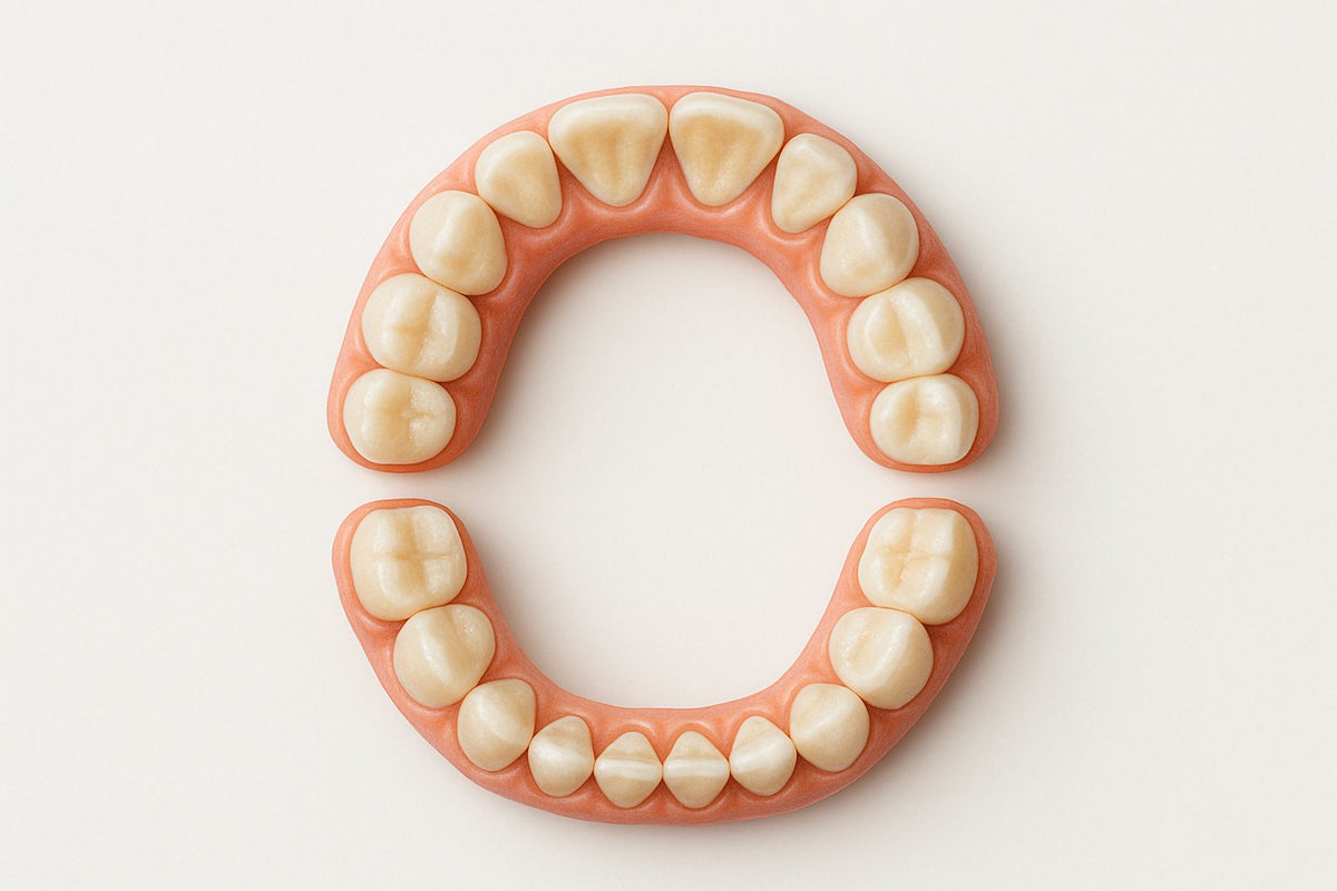 baby teeth chart