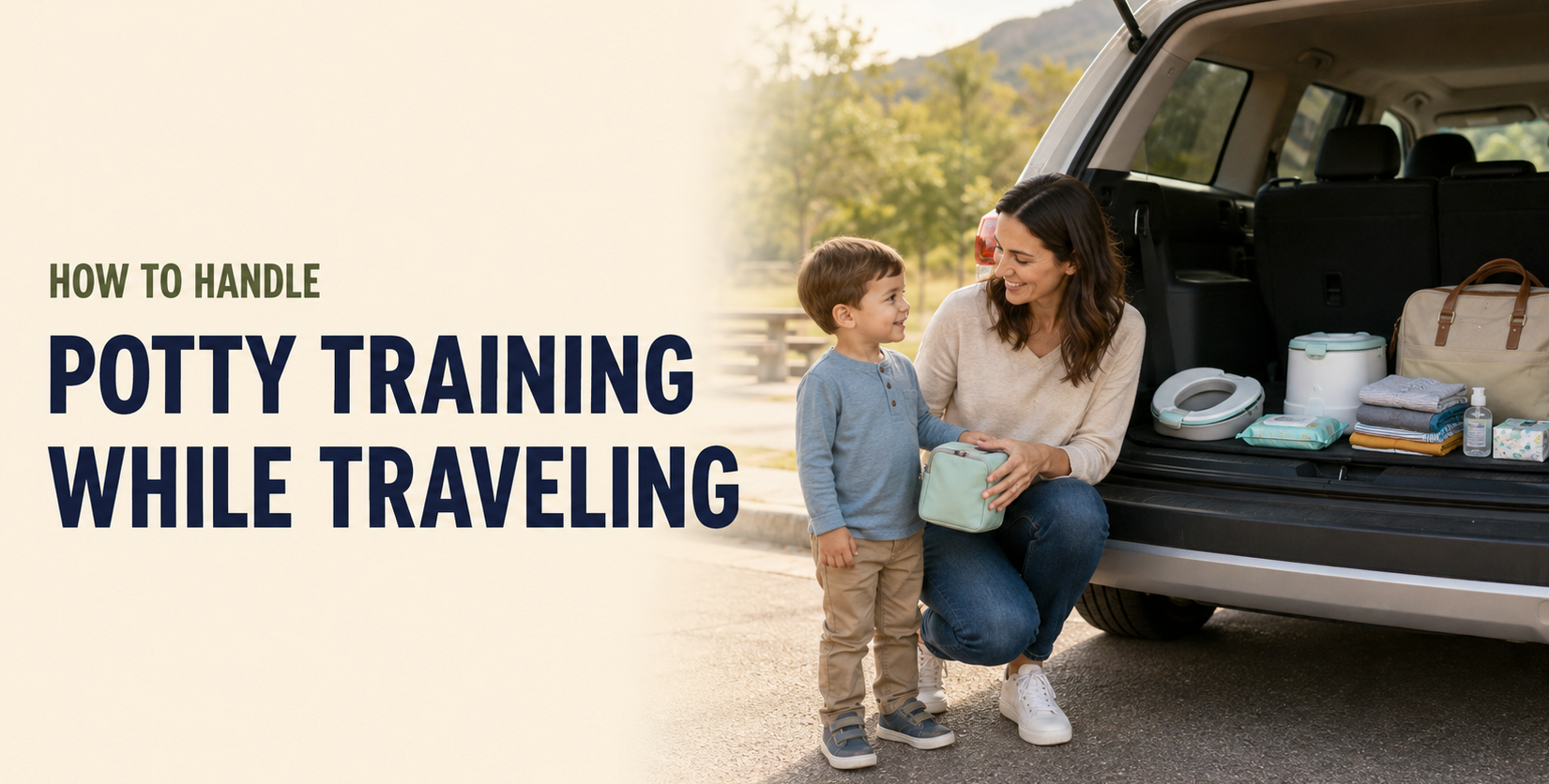 potty training while traveling