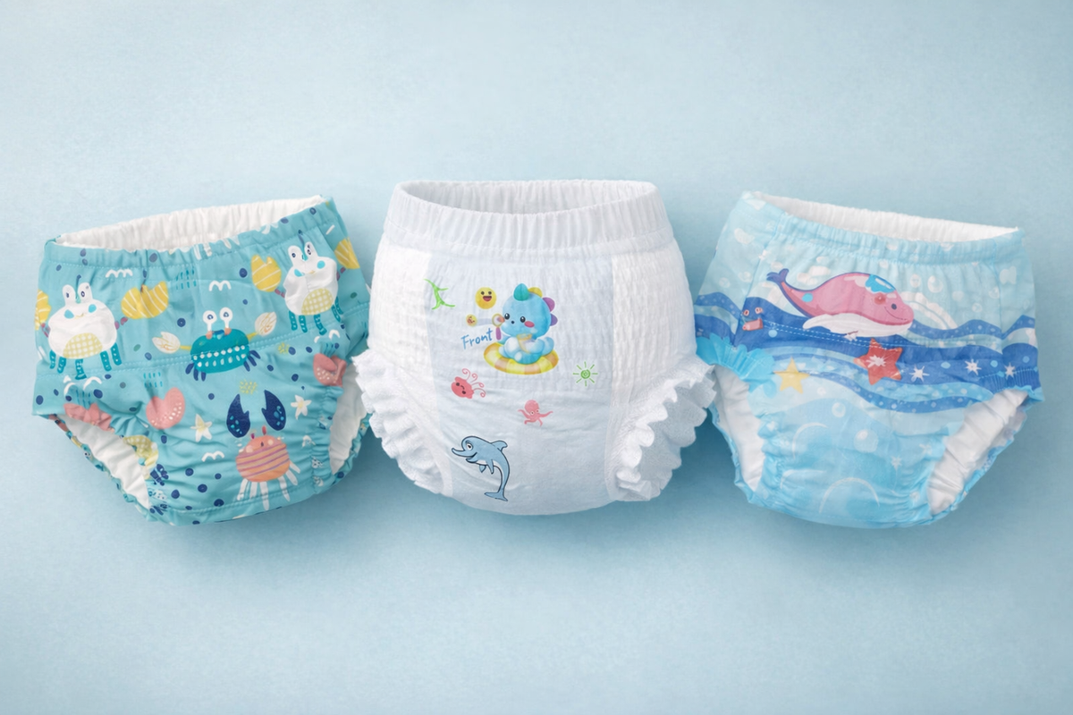Swim Diapers vs Regular Diapers