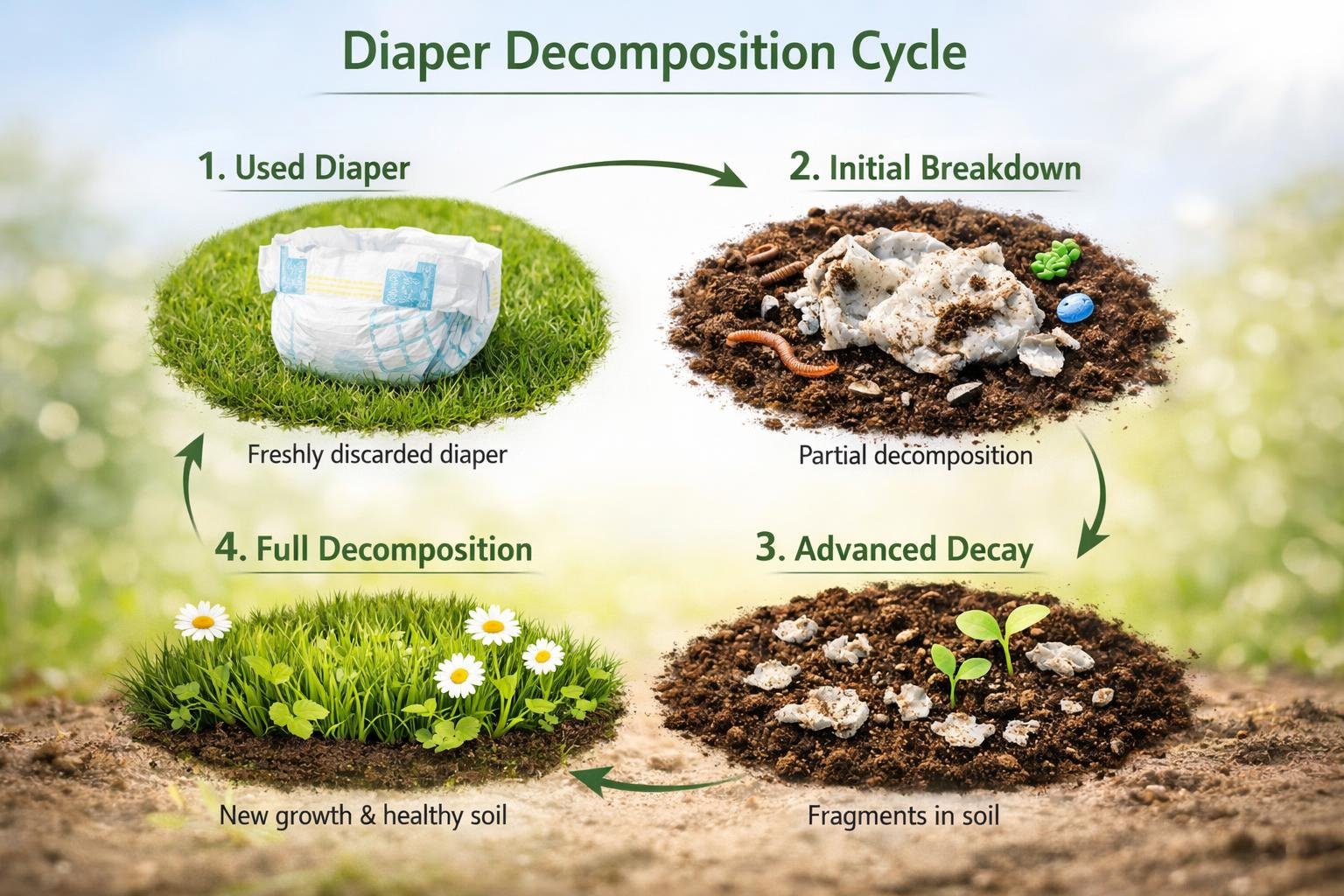 How Long Does It Take for a Diaper to Decompose?