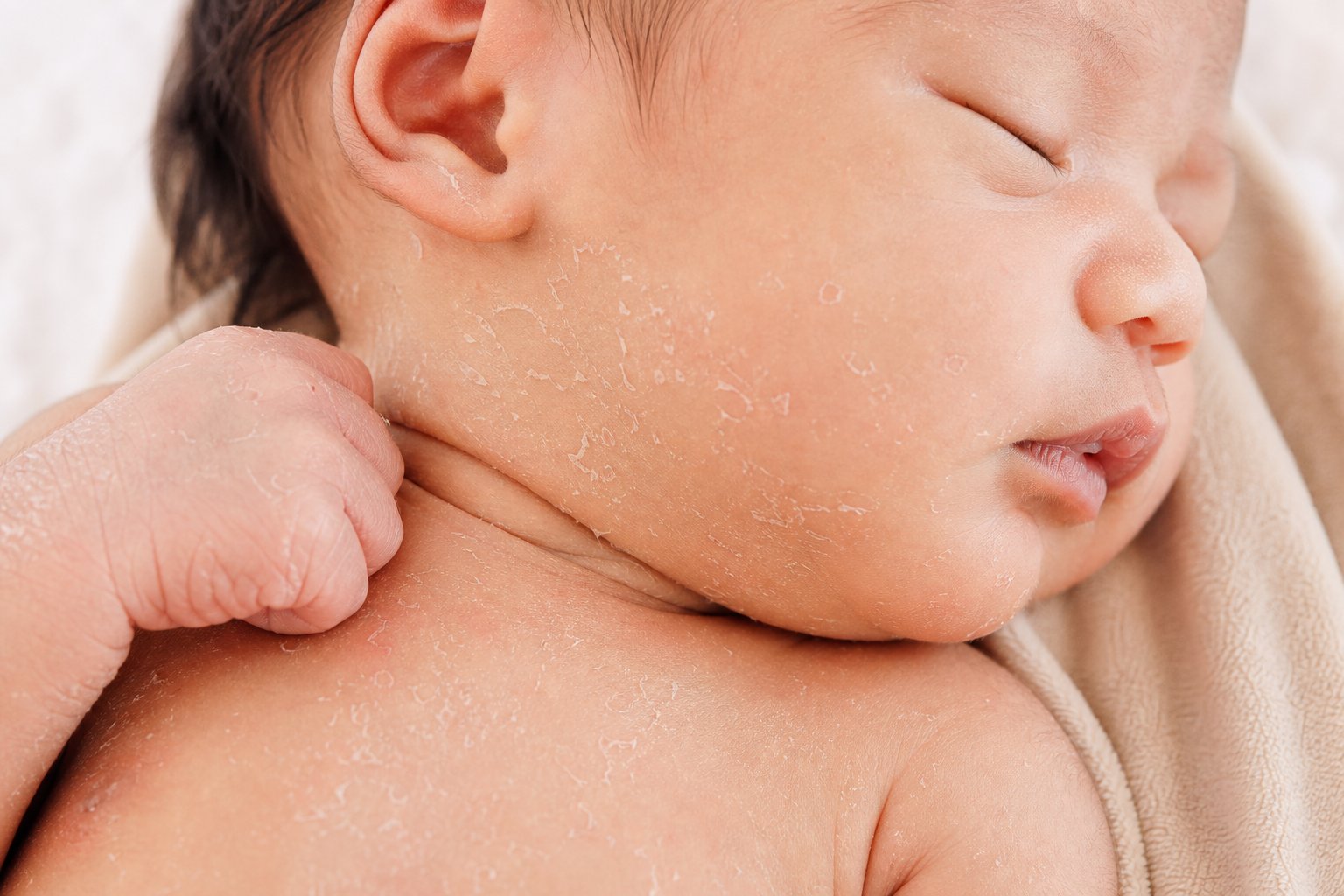 Is Newborn Skin Peeling Normal