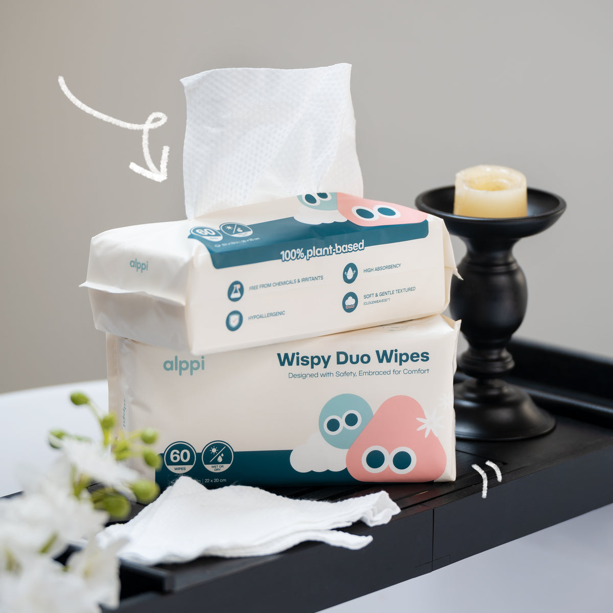 Best Dry Wipes 100% Plant-Based