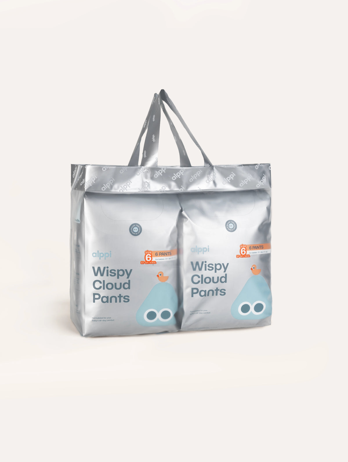Alppi Training Pants Weekly Bag product packaging