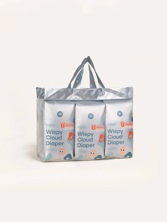 Alppi Wispy Cloud Diaper Weekly Bag