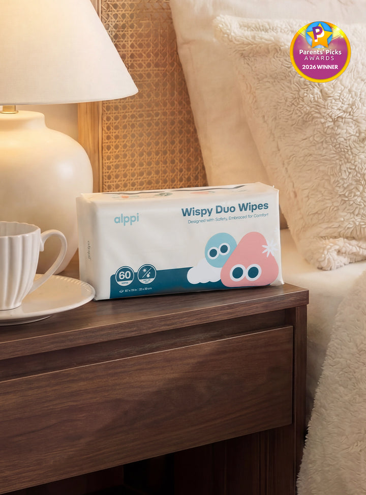 Wispy Duo Wipes Sample (Dry)