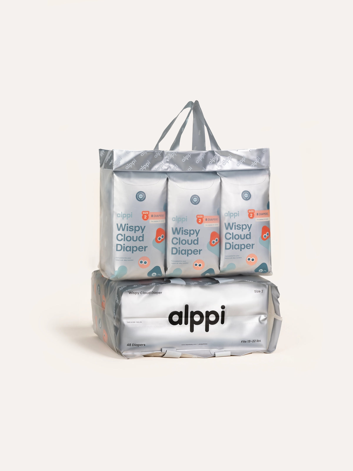 Alppi Wispy Cloud Diaper Bundles