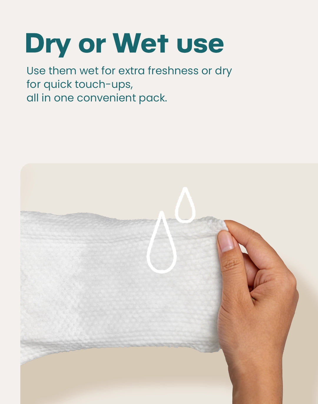 Wispy Duo Wipes (Dry)