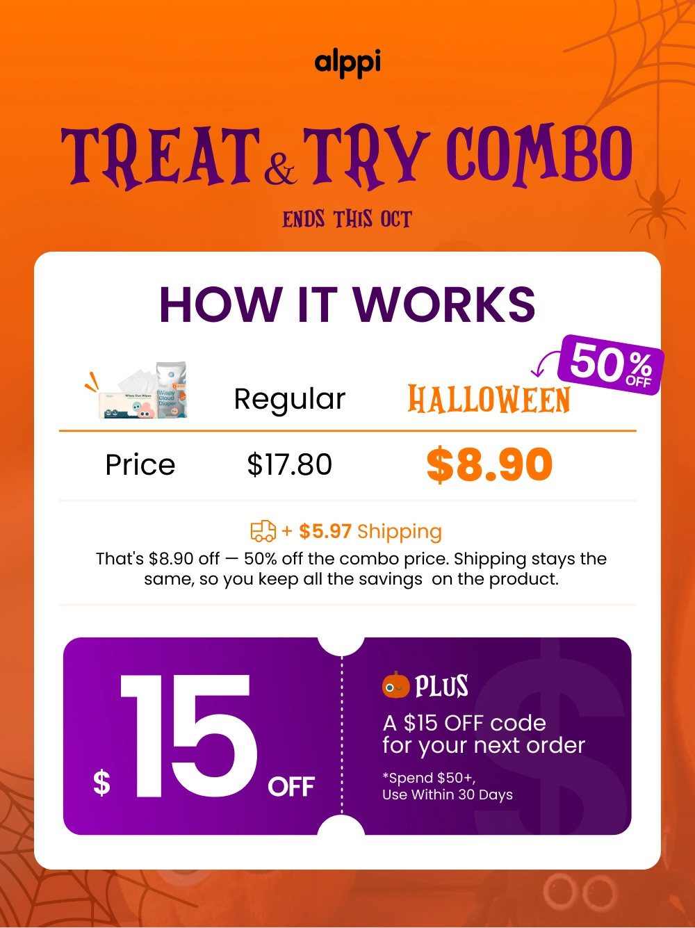 Halloween Treat & Try Combo