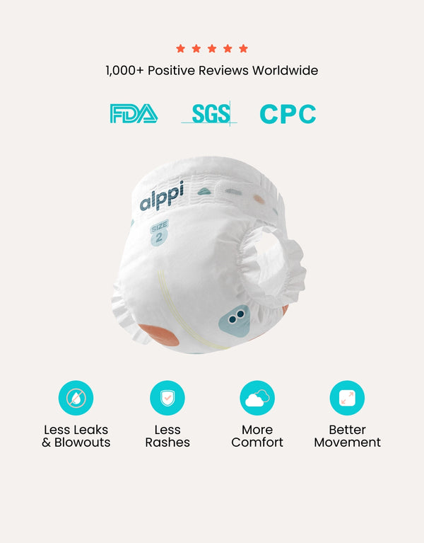 Alppi Wispy Cloud Diaper Monthly Box bulk