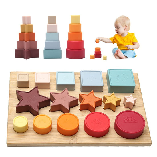 Montessori Natural Learning Stack Toy